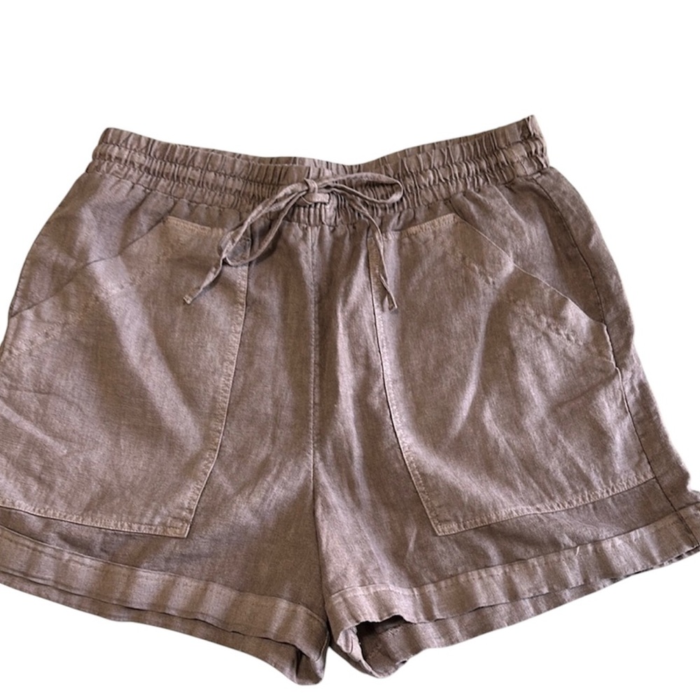 Universal Thread Women's Linen Shorts - Taupe